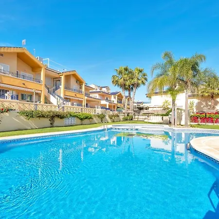 펜션 Casa En Playa Con Piscina Novamar